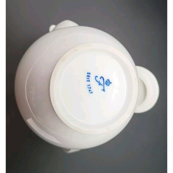 Furstenberg Seit Germany 660/2 Small Coffee Pot Tea Pot White Classic Elegant - Picture 6 of 7